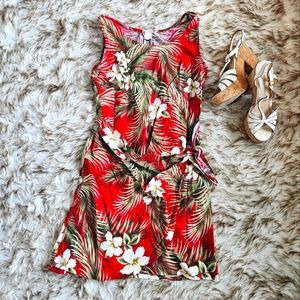 Hawaiin Wrap Dress Medium made in Hawaii